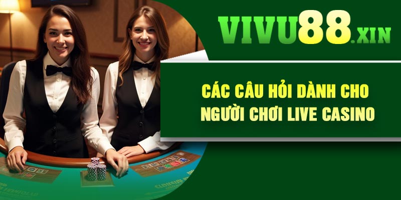 Các câu hỏi dành cho người chơi Live Casino